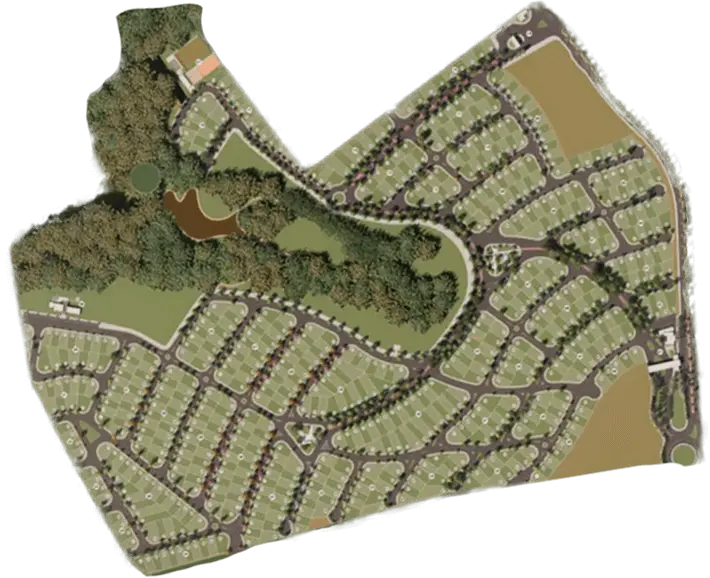 Planta do apartamento de 2 quartos